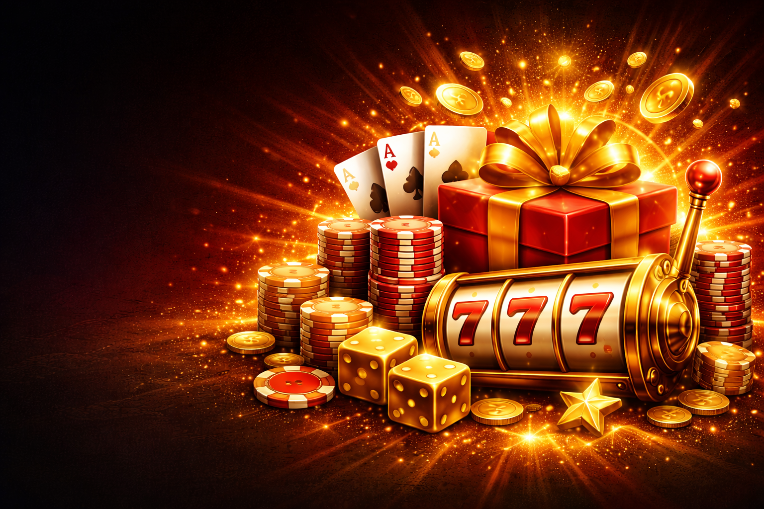 Приветственный бонус в онлайн-казино: яркий старт с подарком за первый депозит